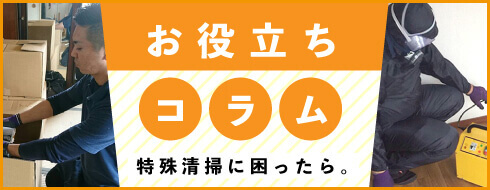 お役立ちコラム-特殊清掃に困ったら-