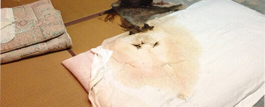 「汚染箇所の洗浄・除去」イメージ写真