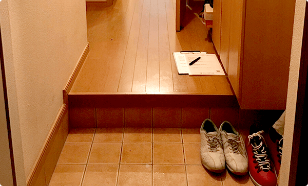 現場訪問で正確にお見積もり