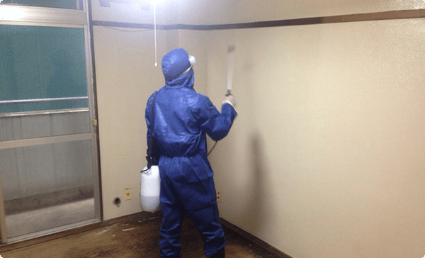 特殊清掃サービスの実施